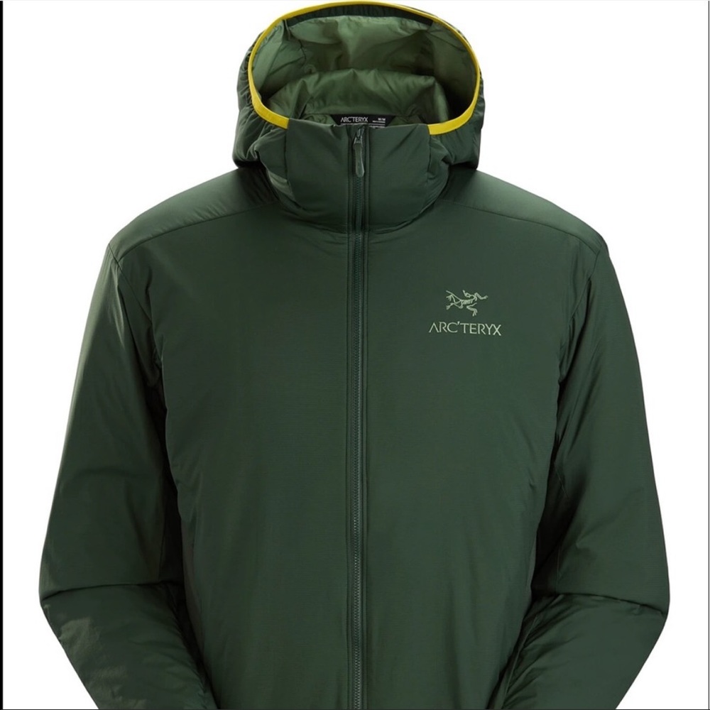 brand new Arcteryx conifer green atom lt jacket size s